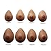 Ecoup 300-1800g/pair 34A-F Cup Silicone Breast Forms Self-Adhesive Fake Breasts For Transgender (Wheat, M - 600g/(1.33 lb/Pair) - Cup 34C/36B/38A)