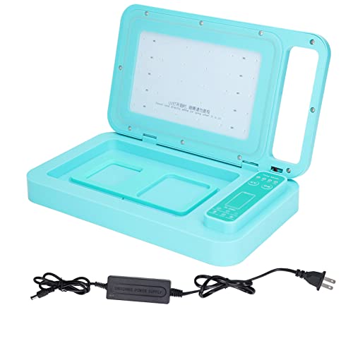 TOOLSGO U V Vacuum Light Curing Machine Automatic Mobile Phone Film Machine U V Cleaning Device US Plug 100-240V for Jewelry Accessories Electronics