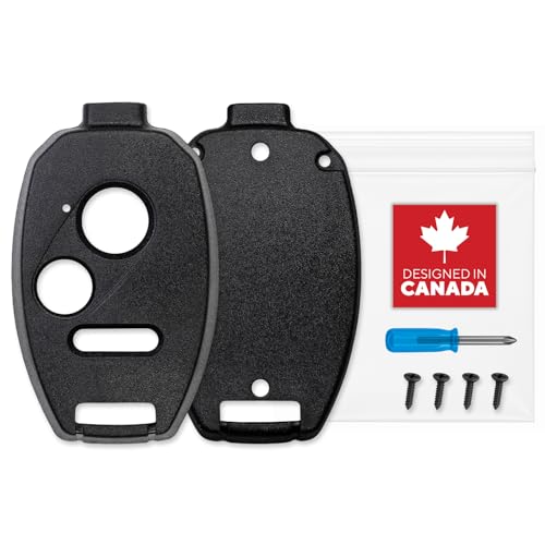 No Cutting Required Premium Key Fob Shell Case for Honda
