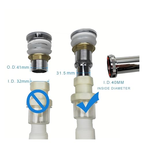Sifón para baño de 400mm que soluciona problemas de espacio y malos olores 8