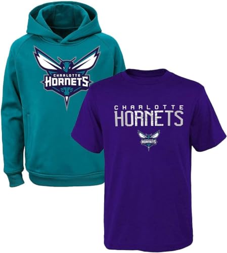 Conjunto NBA Youth de sudadera con capucha y camiseta deportiva de poliéster para niños