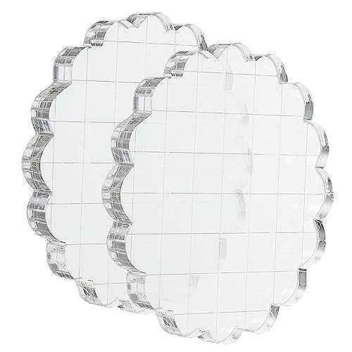 PATIKIL 3" Acrylic Stamp Block