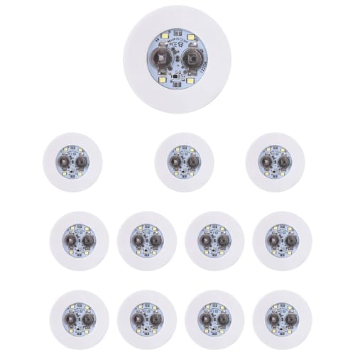 Sottobicchiere un LED Sottobicchieri Luminosi da 12 Pezzi Luci per Bottiglie un LED Dischi di un LED si Accendono per la Tazza con Illuminazione Flash