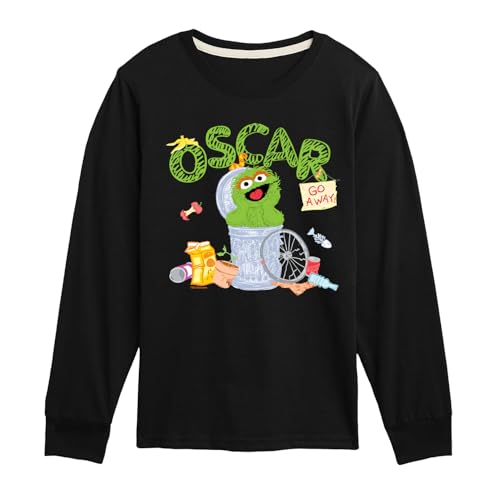 Sesame Street - Oscar - Toddler and Youth Long Sleeve T-Shirt