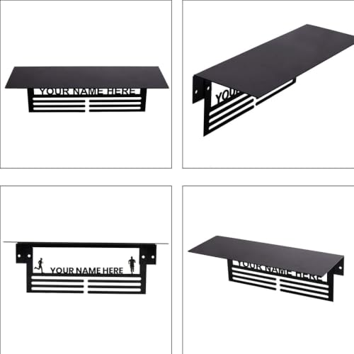 Image of Sehaz Artworks Personalised Medal Hangers for Wall with Trophy Stand