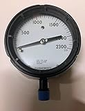 Duraguage 0-2300 PSI gauge meter
