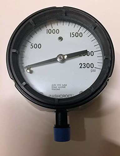 Duraguage 0-2300 PSI gauge meter