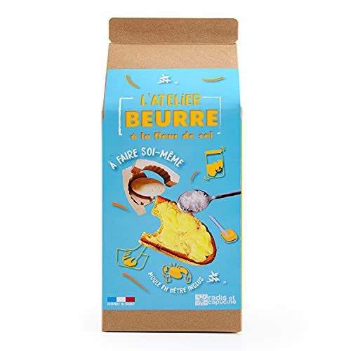 RADIS ET CAPUCINE - Coffret DIY Beurre au Sel de Guérande - Pour Fabriquer 3598760372514 Radis et Capucine RADIS ET CAPUCINE - Coffret DIY Beurre au Sel de Guérande - Pour Fabriquer 3598760372514 Radis et Capucine