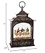 Raz Imports 3 Wisemen Nativity Lighted Water Lantern with Swirling Glitter 11