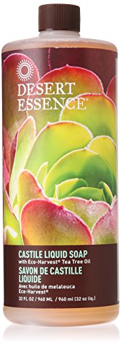 Desert Essence Liquid Soap, Castile, 32 Fluid Ounce