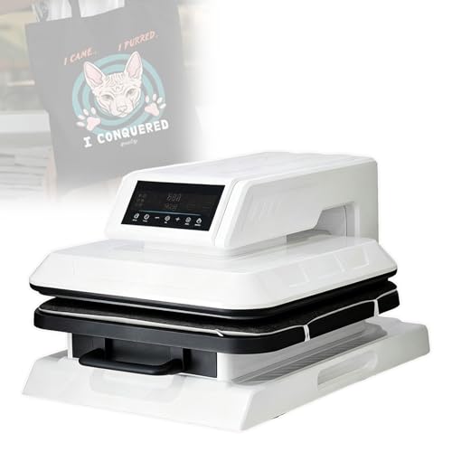 Machine de transfert de chaleur automatique avec écran LCD intelligent