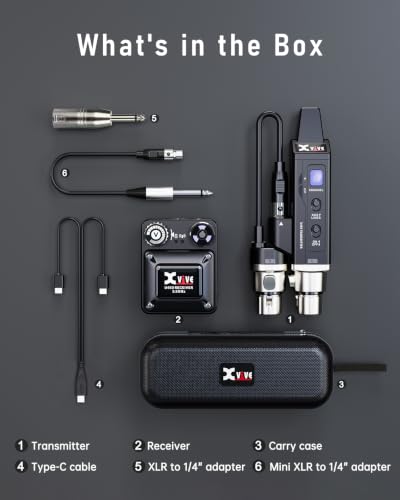 Amazon.com: Xvive: Wireless In-ear Monitor System