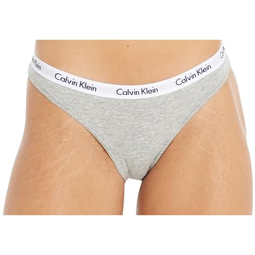 Calvin Klein Carousel Bikini para Mujer, Gris (Grey Heather 020), X-Large