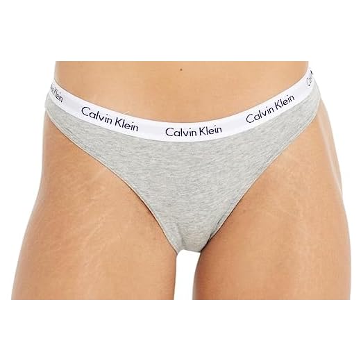 Calvin Klein Carousel Bikini para Mujer, Gris (Grey Heather 020), X-Large