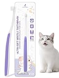 VVHOMIFE Cat Toothbrush for Daily Teeth Cleaning & Oral Care – Soft Bristle Dental Brush with Compact Head, Gentle for Cats & Kittens, Easy Daily Brushing Tool, Loved by Vets and Fur Babies