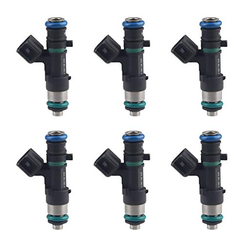 JDMON Compatible with Fuel Injectors Chrysler 300 Town andamp Stratus Pacifica Dodge Grand Caravan Charger Challenger Nitro Magnum 2005-2010 0280158028 04591986AA 6pcs