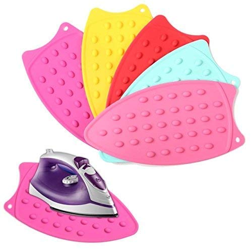 Generic Silicon Iron Rest Pad | High Heat Resistant, 27x14 cm, Random Multicolor (Pack of 1)-image-16