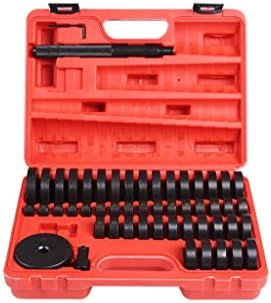 Shankly Bushing Removal Tool, Bushing Driver Set or Bushing Press Kit, 50 Piece Seal Drive Set or Interchangeable Discs for Bushing Tools Includes a Heavy-Duty Handy Case