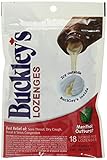 BUCKLEY'S LOZENGES 18 Menthol Outburst x 2 pack