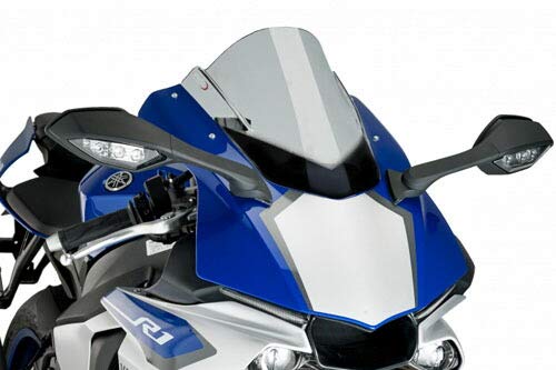 Amazon | PUIG(プーチ)15-22 YZF-R1用 レーシングスクリーン