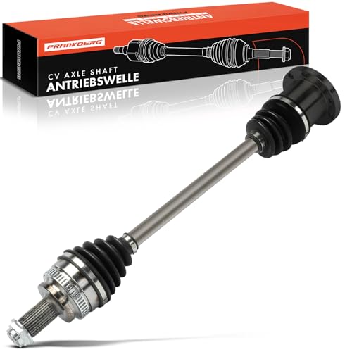 Frankberg CV Joint Kit Half Shaft Automatic Transmission with ABS Ring Rear Axle Left Compatible with 3 Series E46 330 1999-2005 3 Series Cabriolet E46 330 3 Series Coupe E46 330 Replace# 33217504521