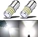 P21w led BA15S 12V 24V, 5W Blanco xenón 6000K, Con Lente Proyector, para Luz de Marcha trás, Luces Traseras, Luces diurnas, 2 pcs