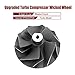 BLACKHORSE-RACING Powerstroke 7.3L Upgraded TP38 GTP38 Turbo Compressor Wicked Wheel Compatible with 94-03 Ford 170293 446579-0001 Turbocharger