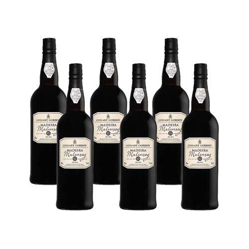 Madeirawein Cossart Gordon Malmsey 10 Years - Dessertwein - 6 Flaschen
