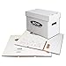 BCW Short Comic Storage Box - 10 Pack | Holds 150-175 Current/Silver Age Comics | Stackable, Durable 200 lb. Strength