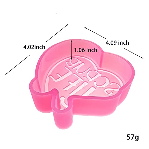 (300 Design Optional) MUBYOK M221 Scrub Life Silicone Freshie Mold for Baking Aroma Beads Car Freshie Supplies