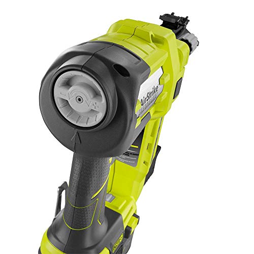 Ryobi 3 Piece 18V One+ Airstrike Brad Nailer Kit (Includes: 1 X P320 Brad Nailer, 1 X P190 18-Volt One+ 2.0 Ah Lithium-Ion Battery, P118 Dual Chemistry Charger (Renewed) #TOP3