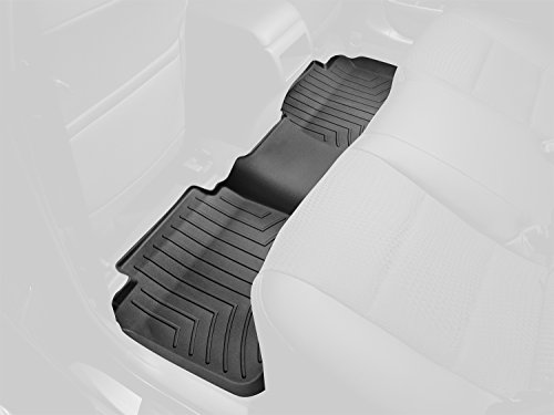 WeatherTech Custom Fit Rear FloorLiner for Volkswagen Jetta/Tiguan (Black)