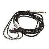 Headphone Upgrade Cable, MMCX to 3.5mm Sound Replacement Cord for SE215 SE315 SE425, UE900, for AUDIOSENSE TK200 T100, for WESTONE W10 W20 W30, for UM PRO10