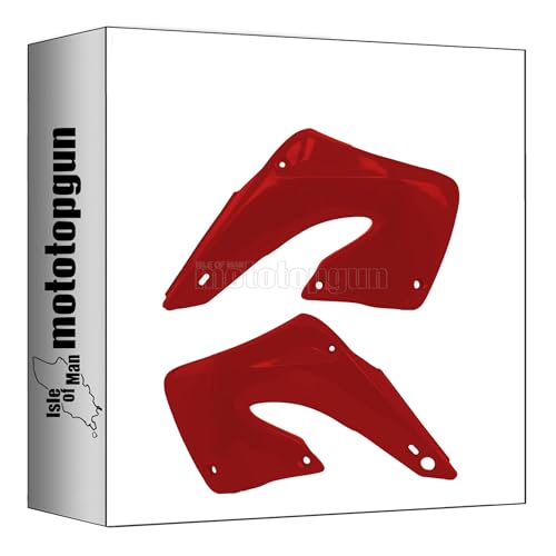 Radiateur Acerbis résistant aux chocs pour Honda CR 125 R 2T bordeaux