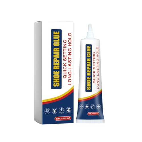 Pegamento para zapatos, Reparación de suela de pegamento para zapatos de uso pesado, Adhesivo de fijación súper fuerte para sandalias, tacones altos, de larga duración, impermeable, secado rápido
