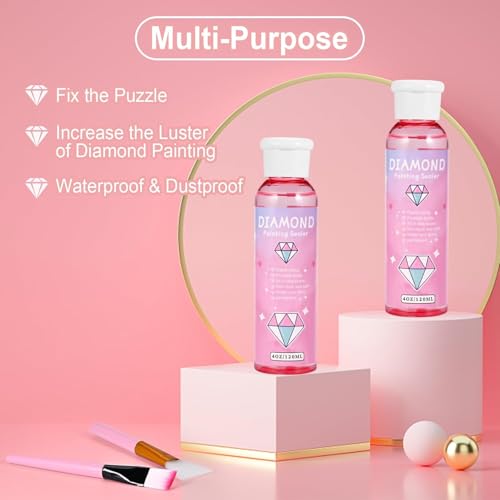 Image of Faburo 2-Pack Diamond Painting Protectant Brightener(120ml*2)