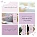 KIDSLINO Kugelbahn inkl. Autos rosa - personalisierbar I Geschenk zur Geburt & Taufe I Handmade Holzspielzeug Ab 18 Monaten I Personalisierte Geschenke Baby I Rennbahn mit Name & Geburtsdaten
