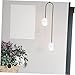 jojofuny 3pcs Chandelier Shades Modern Light Fixture Cover Glass Lampshade for Warm Atmosphere No Tool Required