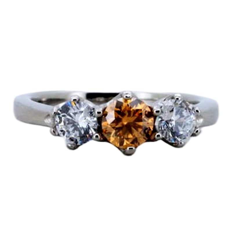 Bague citrine naturelle en argent 925 pour illuminer vos tenues de soirée