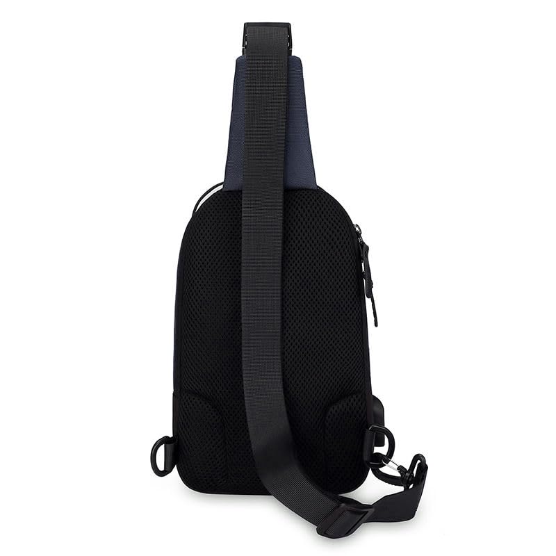 Image of WildHorn Sling Bag for Men | Water-Resistant Crossbody Chest Bag with Multiple Compartments I Adjustable Strap for Travel, Office & Daily Use