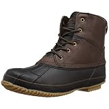 Northside Men's Lewiston Waterproof Duck Boot, Chocolate,8 M US