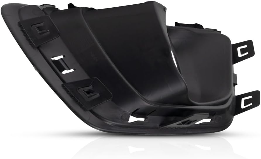 KarParts360 For Chevy Colorado 2015-2020 Fog Light Trim Passenger Side | Front | Textured Black | Replacement For GM1039176 | 22891701