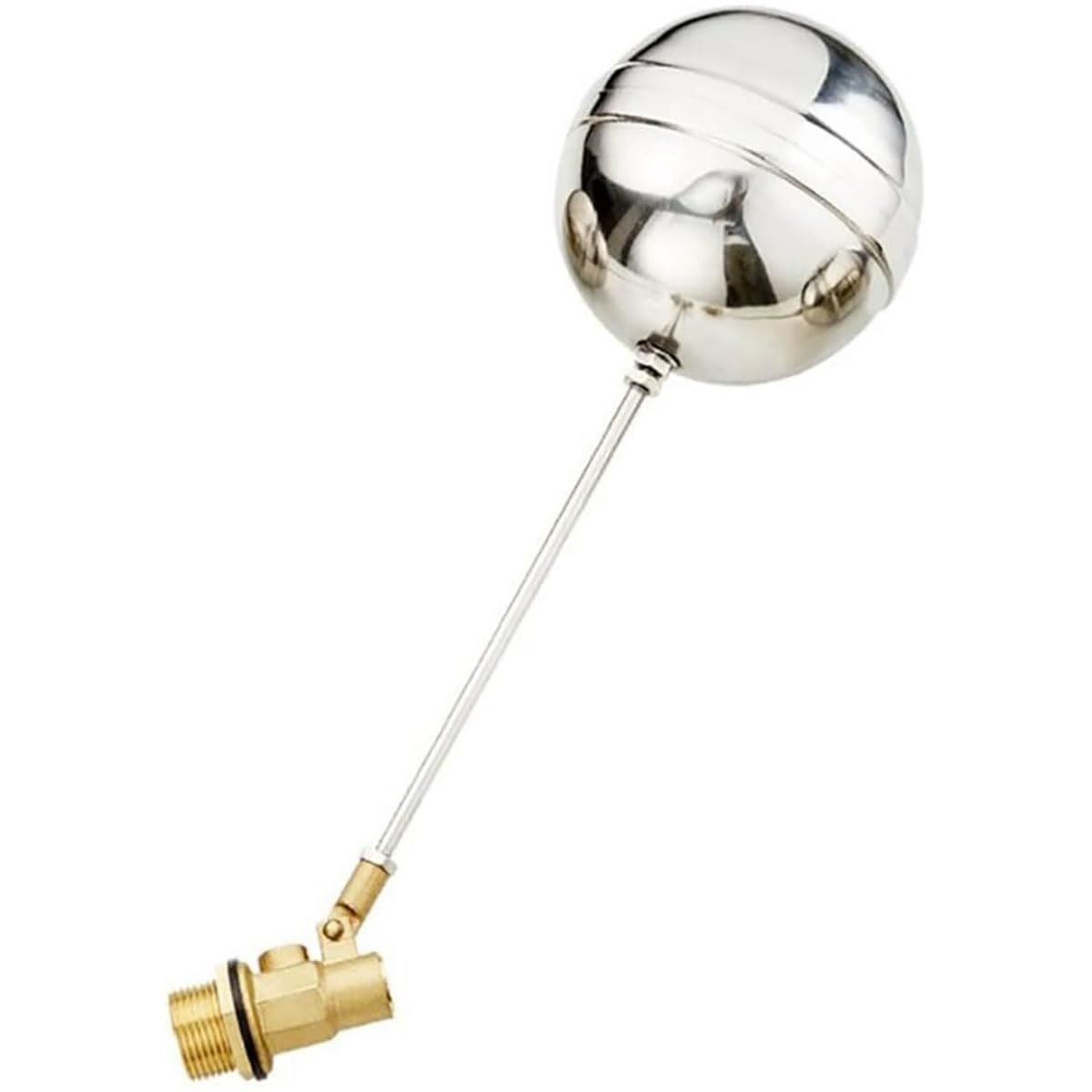 Valve à flotteur en laiton DN15 G1/2 avec boule en acier inoxydable haute pression