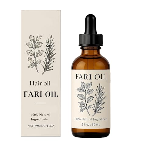 Fari Oil Hair Growth Oil,Fari Hair Oil,Botanical Scalp Oils with Herbal Infusion – Lightweight Daily Nourishment for Dry Scalp & Edges – Plant-Based Formula for All Hair Types – 2oz (1 Pack)