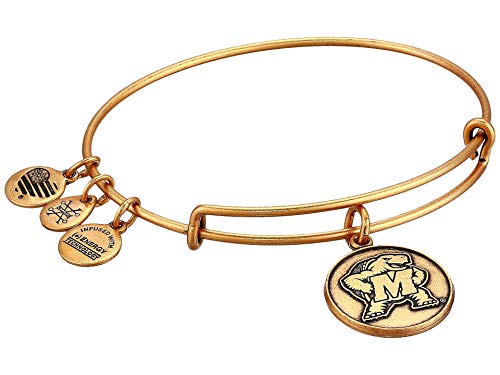 Alex and Ani University of Maryland   Pulsera con logotipo para mujer