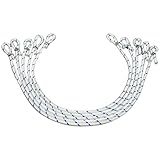 OITTO 5 Stück Fahnenmast Seil Fahne Feste Krawatte Seil Fahnenmast Befestigungsschnallen Fahnenmast Schnur Seil for Fahnenmast Zubehör im Freien (Size : 1)