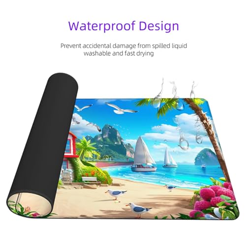 Gaming mouse pad grand format 1600x800x3mm sous main bureau - 3
