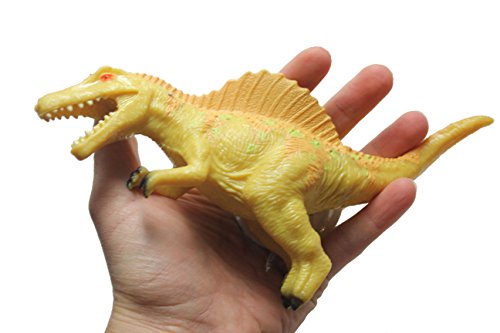 Curious Minds Busy Bags Squishy & Stretchy Large Dinosaur Toy - Sensory Fidget (Yellow)