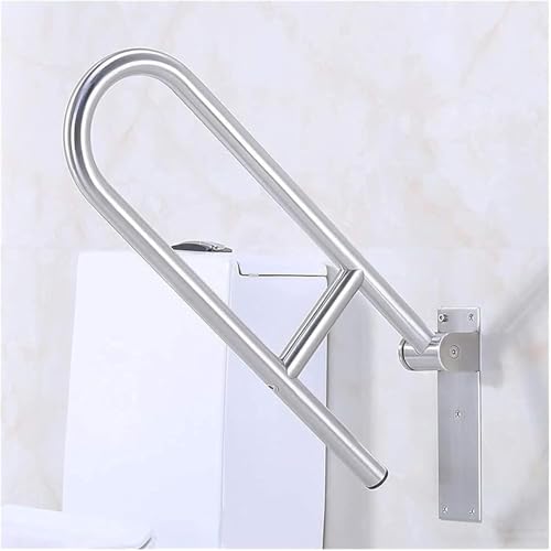 Barre d'appui de sécurité en acier inoxydable avec finition chrome de luxe - 8