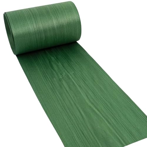 Chapa de madera maciza de boj verde esmeralda teñida natural, 0,5 mm de grosor, 3 x 0,3 m para bricolaje creatividad, elegancia de muebles, altavoz, decoración de interiores de automóviles y